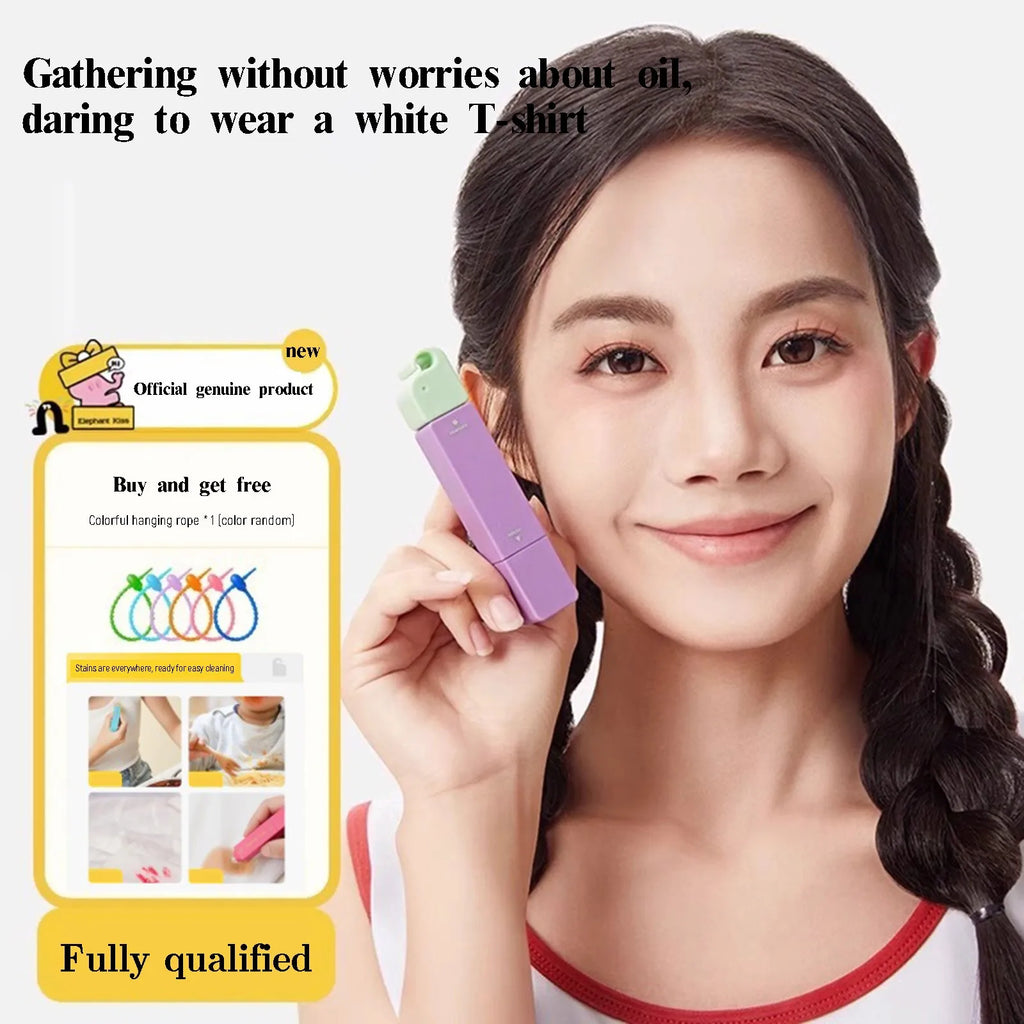 White Clothes Stain Remover Pen Strong Portable Waterless tant Oil Stain Remover Pen Washing Free Grease Removal Easy To Use