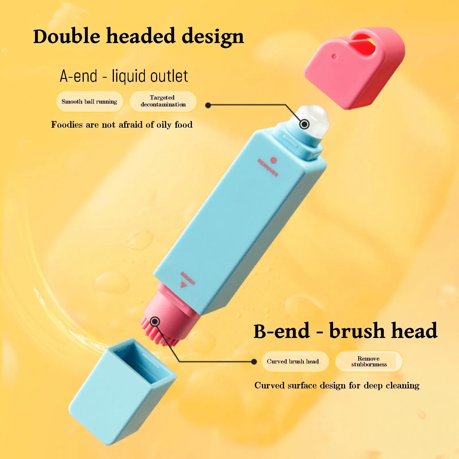 White Clothes Stain Remover Pen Strong Portable Waterless tant Oil Stain Remover Pen Washing Free Grease Removal Easy To Use
